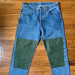 Levi's with cute reinforcements